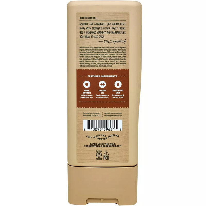 Dr. Squatch Wood Barrel Bourbon Conditioner - 11 oz.