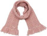 Coach Womens Chain Cable Knit Scarf