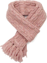 Coach Womens Chain Cable Knit Scarf