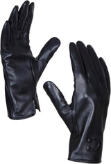 Coach Womens Tabby C Leather Gloves - Size 7
