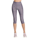 Skechers Womens Go Flex Printed High Waisted Capri Leggings