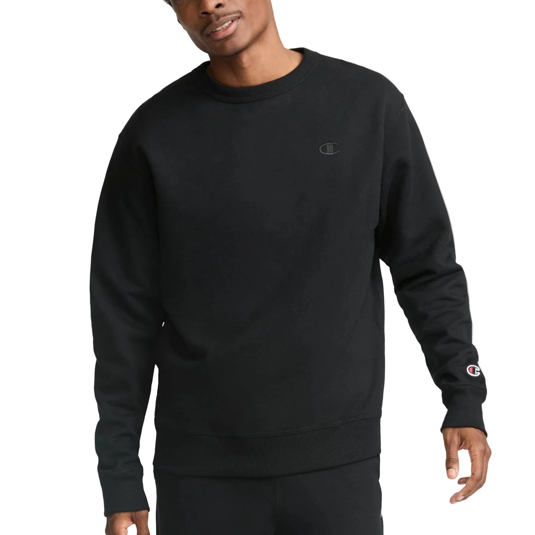 Champion Mens C Logo Powerblend Crewneck Sweatshirt – ShopCGX