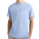 Champion Mens Classic Script Logo Graphic Short Sleeve T-Shirt