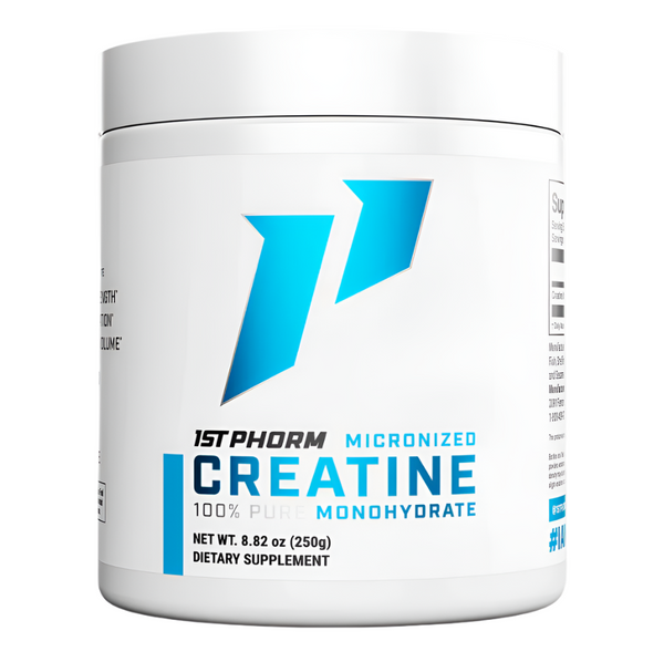 1st Phorm Micronized Creatine Monohydrate Pure Creatine Powder - 50 Servings