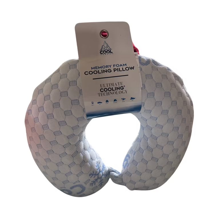 Cool Theory Memory Foam Cooling Neck Pillow