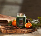 Yankee Candle Original Large Jar Candle - Log Cabin Flannel