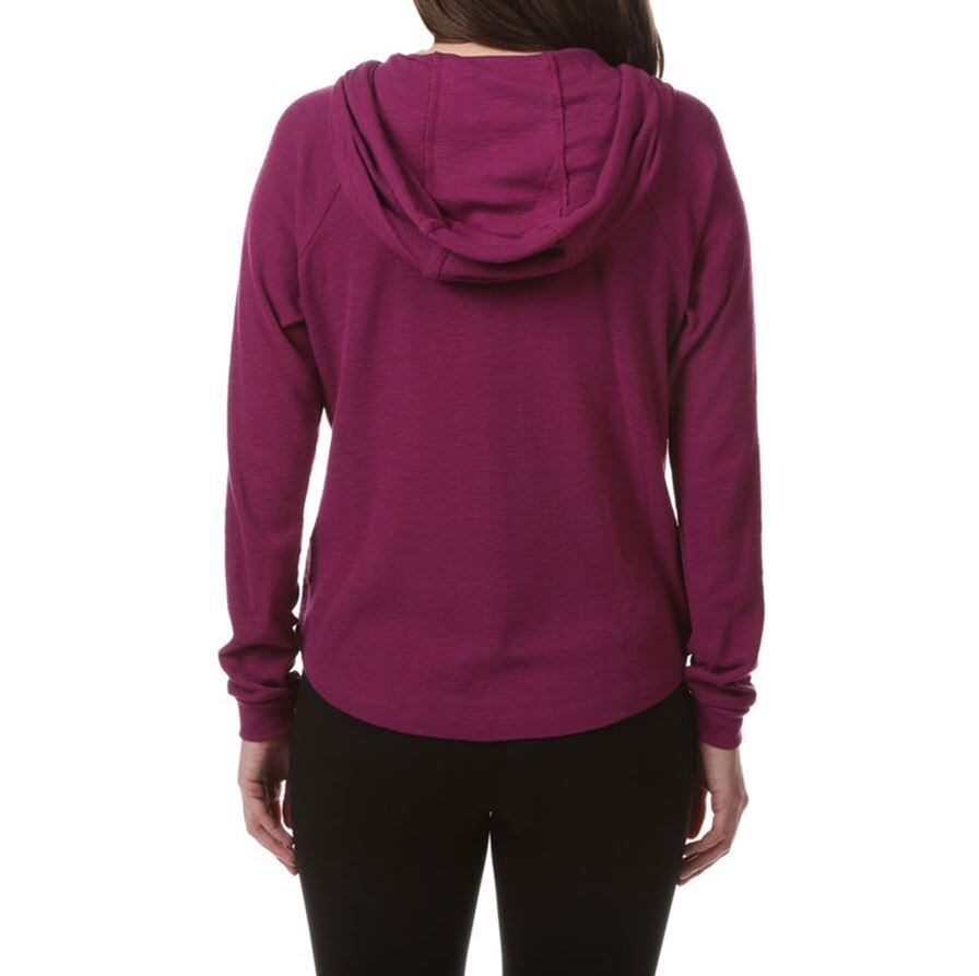 Calvin Klein Womens Ruched Full Zip Hoodie