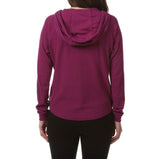 Calvin Klein Womens Ruched Full Zip Hoodie