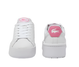 Lacoste Womens Carnaby Platform Leather Sneakers