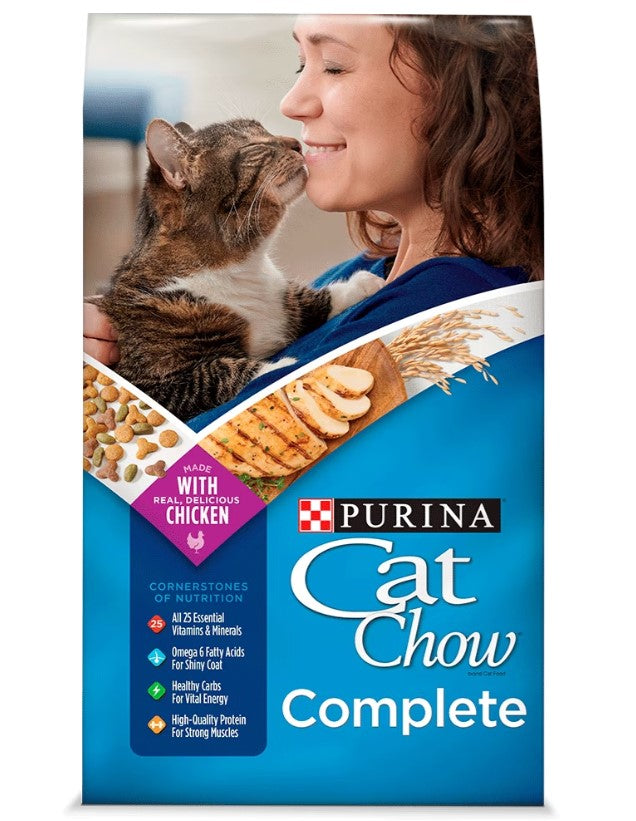 Purina Cat Chow Complete With Real Chicken Dry Cat Food - 15lbs.