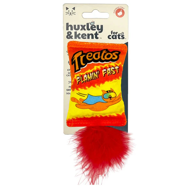 Huxley & Kent Treatos Snacks Plush Cat Toy