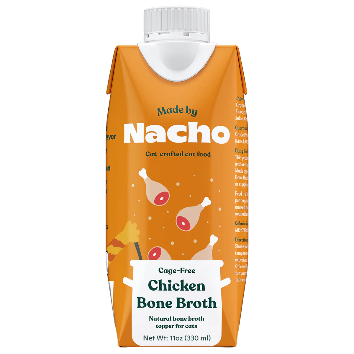 Made By Nacho Cage-Free Chicken Bone Broth Topper - 11 oz.