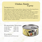 Fussie Cat Fine Dining Pate Chicken Entree in Gravy Recipe Wet Cat Food - 2.82 oz.