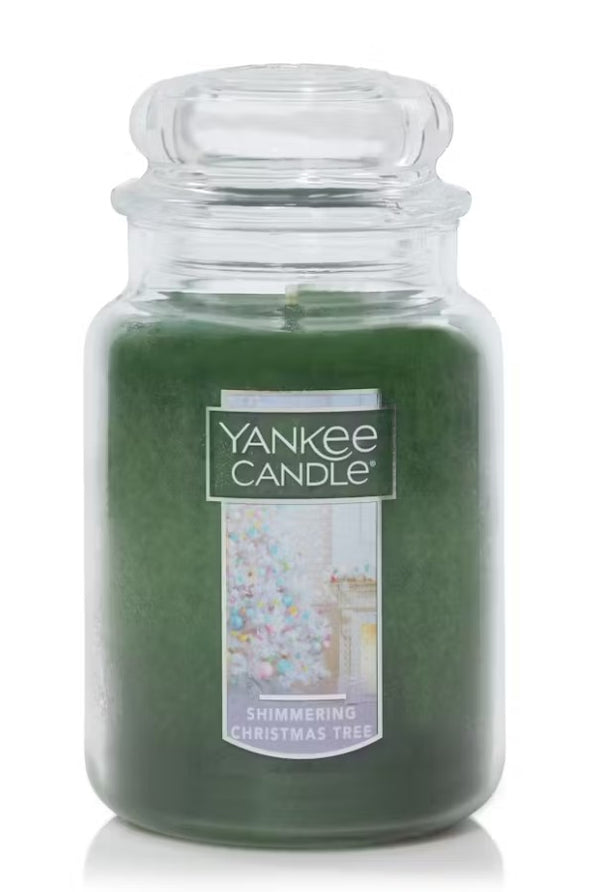 Yankee Candle Original Large Jar Candle - Shimmering Christmas Tree