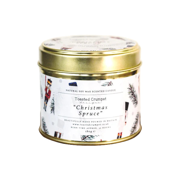 Toasted Crumpet Christmas Spruce Candle
