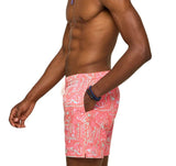 Chubbies Mens The Pyramid Poolsides 5.5" Classic Lined Swim Trunks