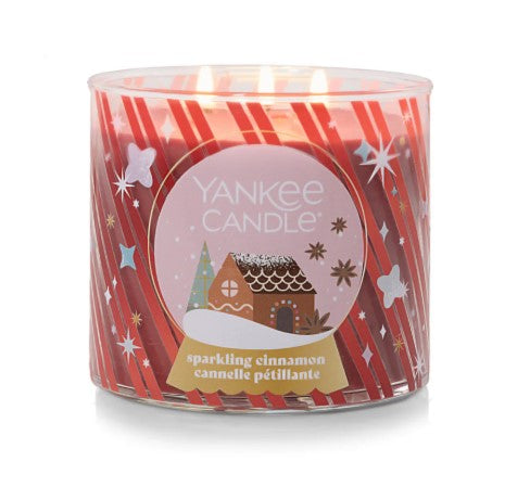 Yankee Candle 3-Wick Candle - Sparkling Cinnamon