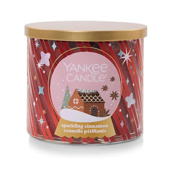 Yankee Candle 3-Wick Candle - Sparkling Cinnamon