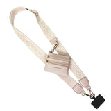 Save The Girls Clip & Go Strap w/Zippered Pouch Lanyard