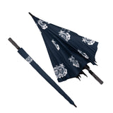 Just Mystic USCG Logo Golf Umbrella - Navy/White