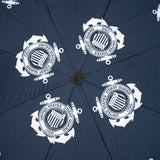 Just Mystic USCG Logo Tote Umbrella - Navy/White
