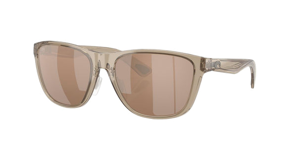 Costa Del Mar Women's Costa Corrientes Sunglasses - Taupe/Copper Silver Mirror Lenses