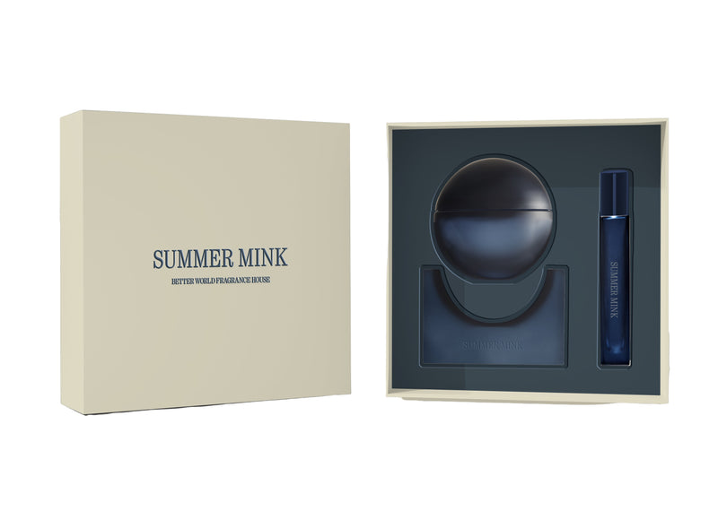 Better World Fragrance House Summer Mink Eau de Parfum 2-Piece Gift Set