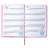 ISCREAM Cupcake Rainbow Journal
