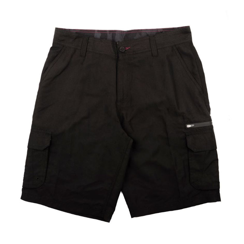 Burnside Mens Microfiber Cargo Shorts