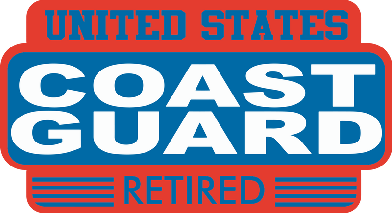 United States Coast Guard Retired Sticker – ShopCGX