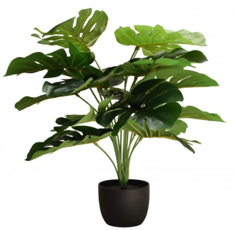 Concepts In Time 20" Faux Monstera Plant in Pot