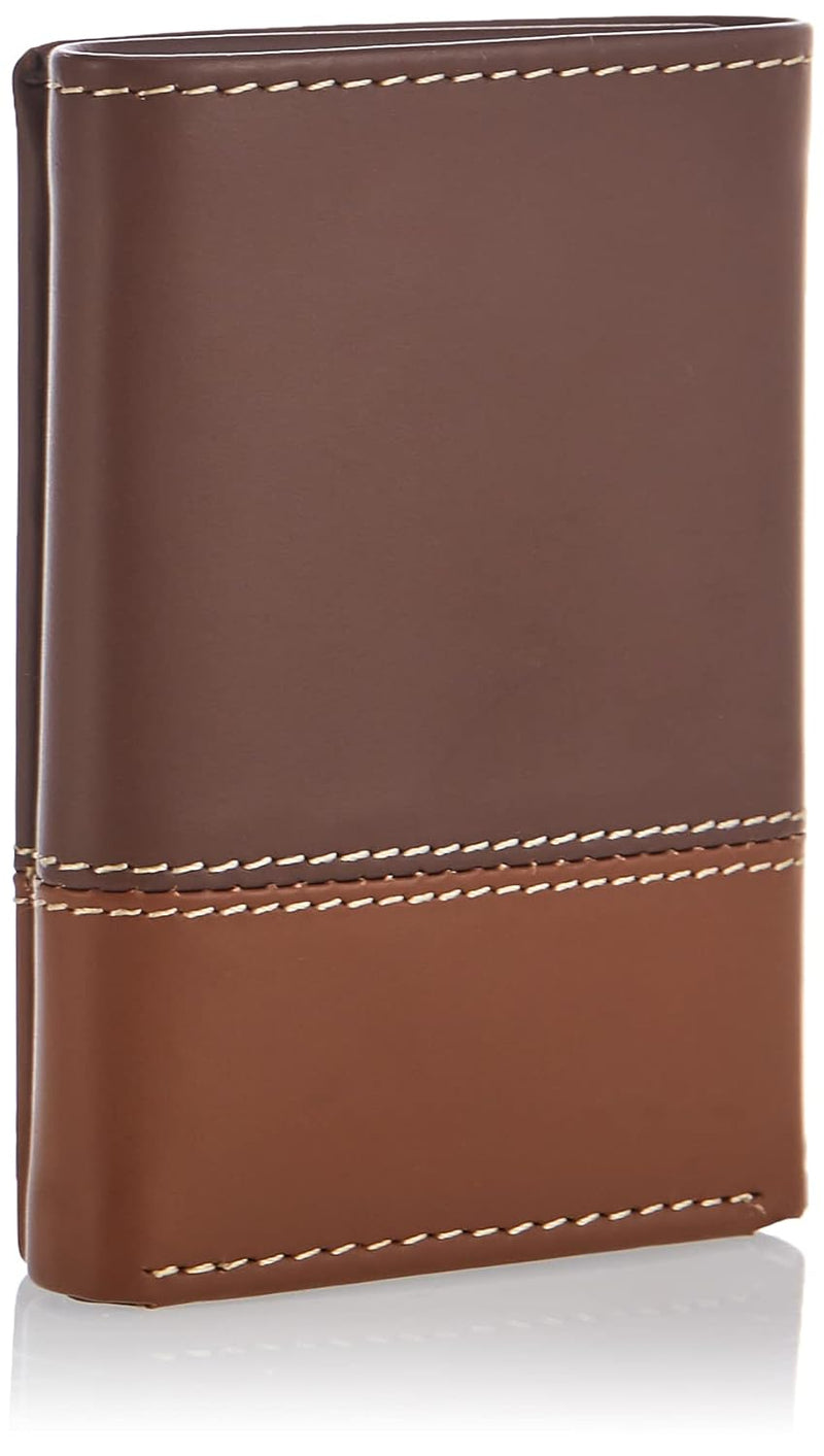 Timberland Mens Hunter Two-Toned Trifold Wallet