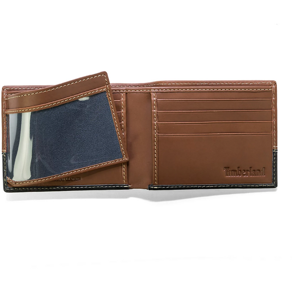 Timberland Mens Hunter Two-Tone Commuter Wallet