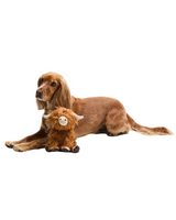 Barbour Highland Cow Dog Toy