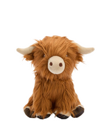 Barbour Highland Cow Dog Toy