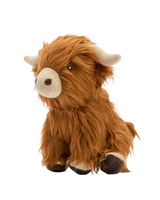 Barbour Highland Cow Dog Toy