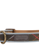 Barbour Reflective Tartan Dog Collar