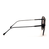 DIFF Charitable Eyewear Black Dash Matte Aviator - Polarized Sunglasses