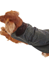 Barbour Tartan Waxed Dog Coat