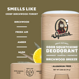 Dr. Squatch Birchwood Breeze Deodorant - 2.65 oz.
