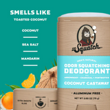 Dr. Squatch Coconut Castaway Deodorant - 2.65 oz.