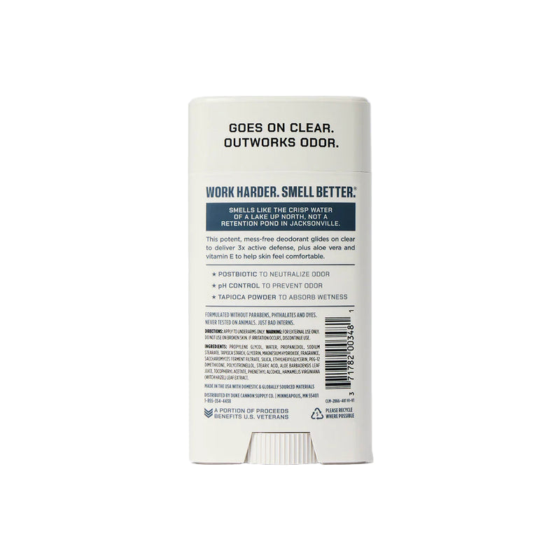 Duke Cannon Supply Co. Air Defense Active Deodorant Aluminum Free - Midnight Swim