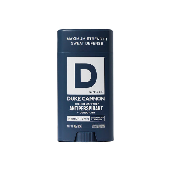 Duke Cannon Supply Co. Trench Warfare Antiperspirant Deodorant - Midnight Swim