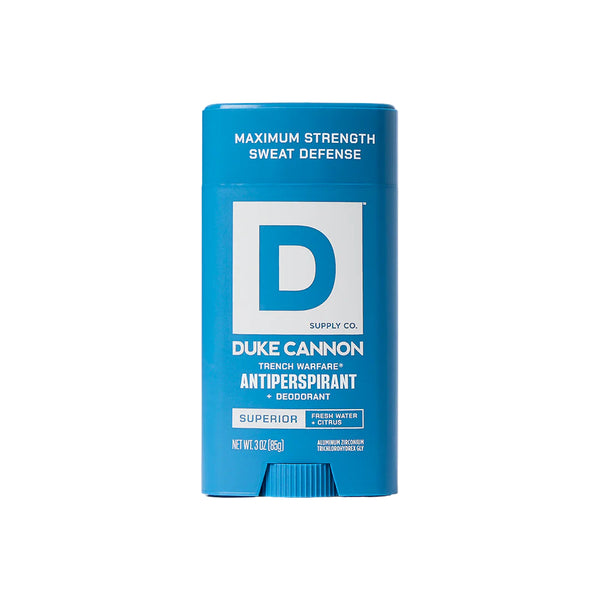 Duke Cannon Supply Co. Trench Warfare Antiperspirant Deodorant - Superior