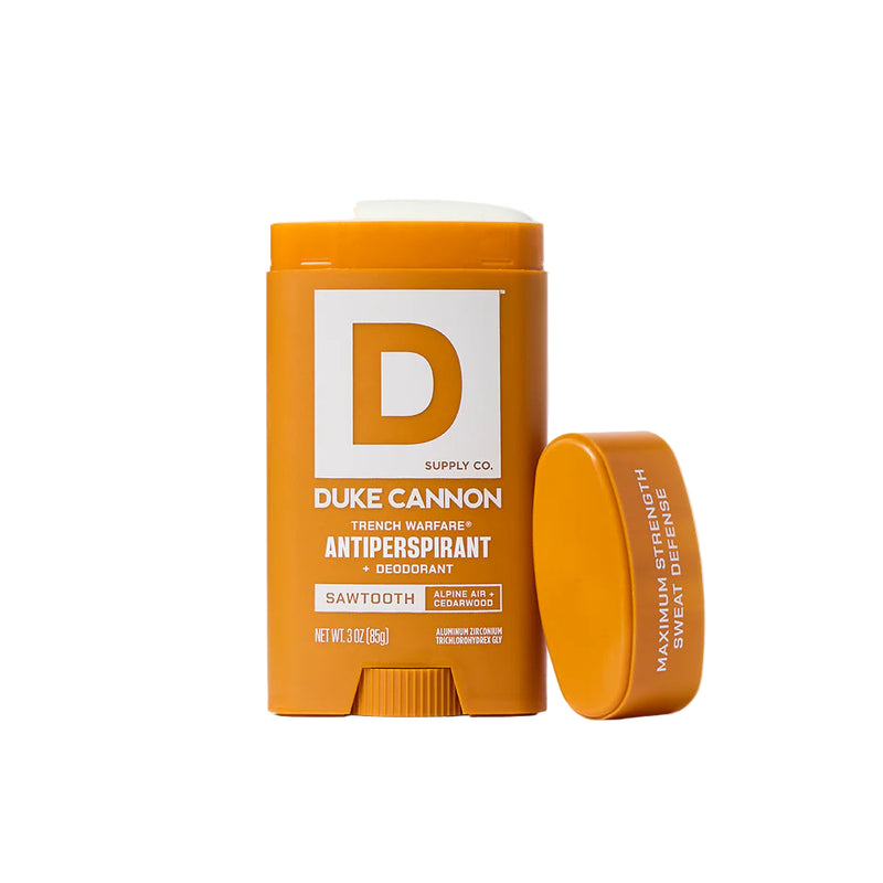 Duke Cannon Supply Co. Trench Warfare Antiperspirant Deodorant - Sawtooth