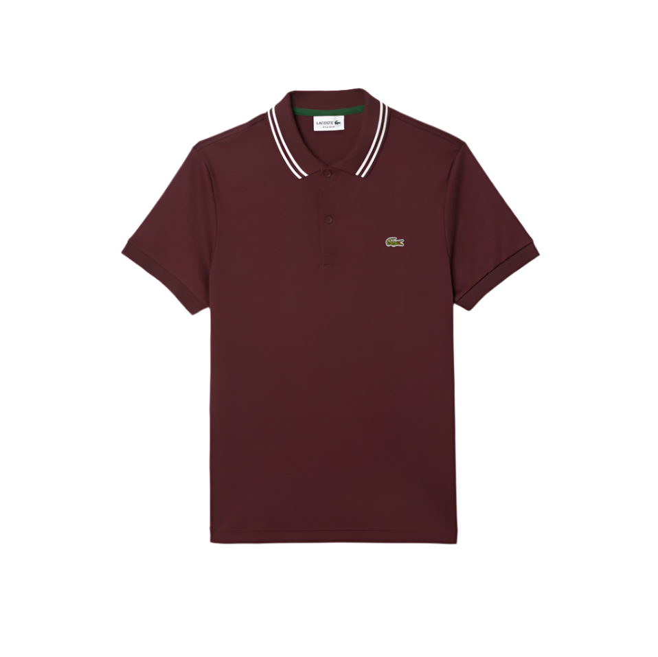 Lacoste Mens Regular Fit Pima Cotton Short Sleeve Polo Shirt