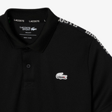 Lacoste Mens Sport Ultra Dry Landscape Crocodile Short Sleeve Polo Shirt