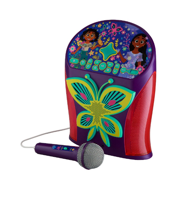 KIDdesigns Disney Encanto EZ Link Bluetooth Karaoke Machine