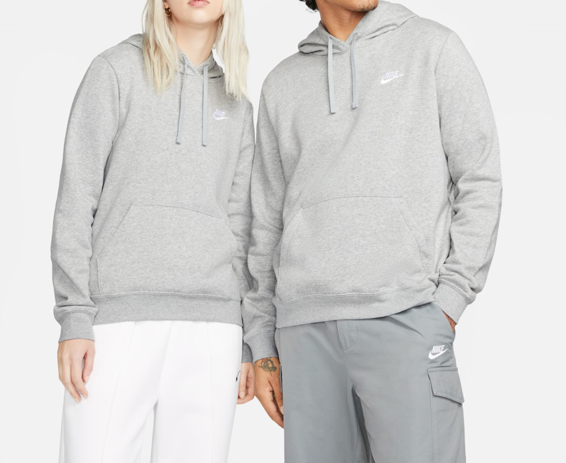 Nike Womens Sportswear Club Fleece Pullover Hoodie Sweatshirt