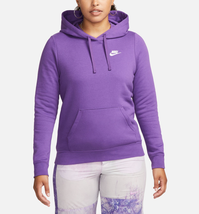 Nike Womens Sportswear Club Fleece Pullover Hoodie Sweatshirt